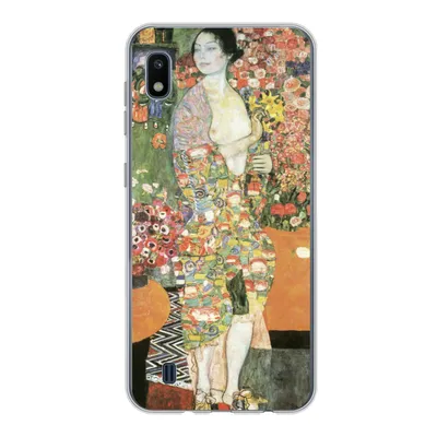 Produktbild von MuchoWow® Handyhülle Schutzhülle Hülle für Samsung Galaxy A10 Tänzerin - Gustav Klimt Silikon Softcase Handy Hülle - Schutzhülle