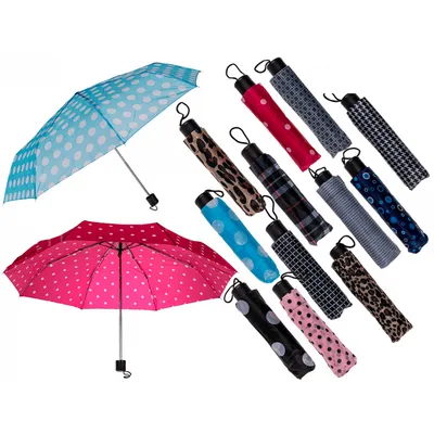 Produktbild von Taschen-Regenschirm, Ø 87 cm, 12-fach sortiert