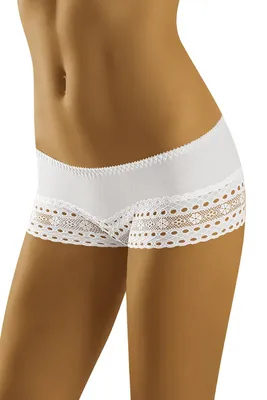 Image de Wol-Bar Eco-Ho blanc L Panty shorts
