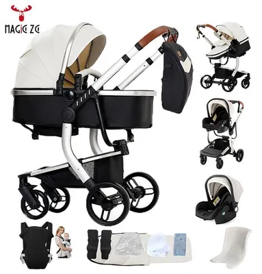 Immagine prodotto di MAGIC ZC Passeggino trio 3 in 1 con seggiolino auto e navicella
