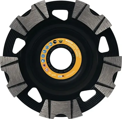 Produktbild von Diamantschleiftopf UBX 180mm f.Flex-Maschinen Beton,Estrich 22,23mm SAMEDIA 350039