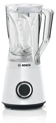Image de Mixeur Bosch Série 4 MMB6141W 1,5 L, mixeur de table 1200 W, blanc