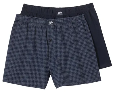 Produktbild von Ceceba 2er-Pack Boxershorts XXL navy/Hahnentritt