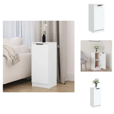 Obrázok produktu pre vidaXL Príborník biely 30x30x70 cm materiál na báze dreva - Príborníky