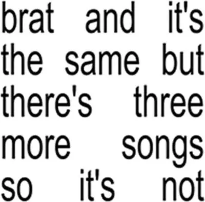 Immagine prodotto di Charli XCX - Brat And It's The Same But There's Three More Songs So It's Not (White Coloured) (2 LP)
