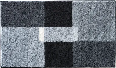 Produktbild von Erwin Müller Badematte Zagori" grau 80x140 cm"