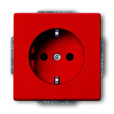Produktbild von BUSCH JAEGER Steckdose SCHUKO 20 EUCKS-12-82-101 rot