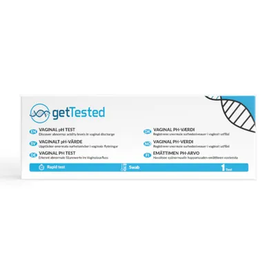 Produktbild von Vaginaler pH-Test – Schnelltest mit Swab & Farbskala