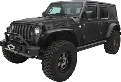 Produktbild von Kotflügelverbreiterung Bushwacker 2 / 4 Türer Flat Fender Style Jeep Wrangler JL