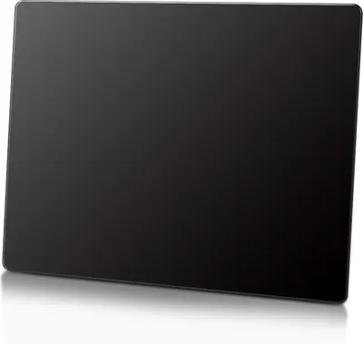 Image de Tapis de souris photovoltaïque, tapis de souris de jeu, verre dur antidérapant, tapis de souris professionnel pour le bureau, surface en verre spéciale avec précision et vitesse améliorées,L 400*350mm