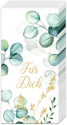 Produktbild von Papiertaschentücher "Für Dich"
