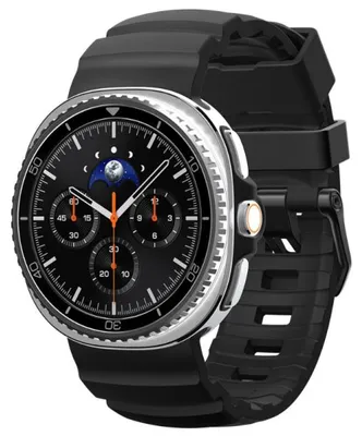 Obrázok produktu pre Spigen WBS2, Skupina, Smartwatch, Čierna, Samsung, Watch 8 (40mm), Watch 8 (44mm), Watch 8 Classic (46mm), Silikón