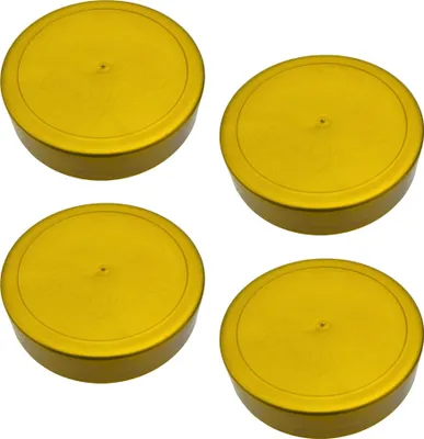 Immagine prodotto di 60 tappi di ricambio NEUTRAL, tappi a vite in plastica per barattoli Neutral da 250 g senza goffratura