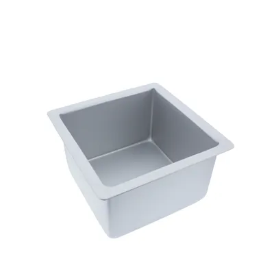 Produktbild von Backform quadratisch 15x15cm | Höhe 10cm aus Aluminium