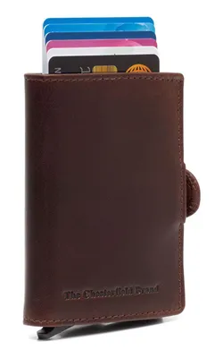 Image de The Chesterfield Brand étui pour carte de crédit Lagos Cardholder Brown brun