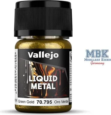 Productafbeelding van Vallejo 70.795, 35 ml, Goud, Groen, Metallic, Fles
