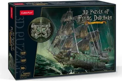 Zdjęcie produktu dla Puzzle 3D Latający Holender