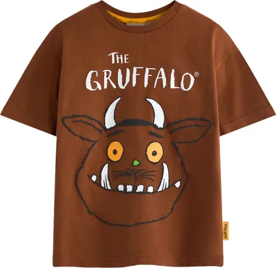 Obrázek produktu pro The Gruffalo - dětské tričko s krátkým rukávem NS8778 (92) (Hnědá)