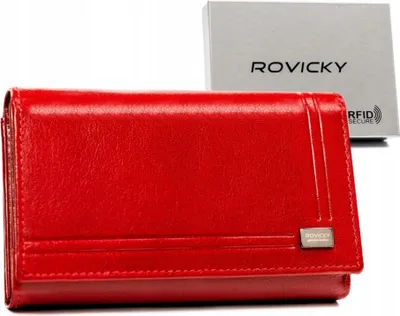 Immagine prodotto di Rovicky Portafoglio donna in pelle Maarinaa rosso Taglia unica
