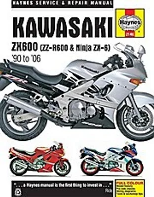 Zdjęcie produktu dla Kawasaki ZX600 (ZZ-R600 & Ninja ZX6) (90 - 06)
