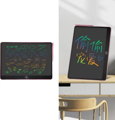 Obrázek produktu pro 16palcový elektronický psací tablet LCD Barevný tablet na kreslení a čmárání na cesty do přírody Světle růžový