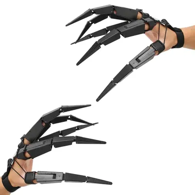 Produktbild von Paar bewegliche 3D-Fingerkrallen für Halloween, Cosplay, Dekoration, Party-Requisiten