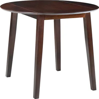 Immagine prodotto di vidaXL Tavolo da pranzo pieghevole rotondo MDF marrone