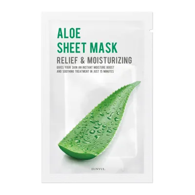 Produktbild von EUNYUL Sheet Mask Aloe feuchtigkeitsspendende Gesichtsmaske 22ml