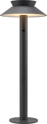Produktbild von Nordlux JUSTINA Solar LED Aussen-Pollerleuchte Warmweiss 5W Anthrazit IP44 2418098050