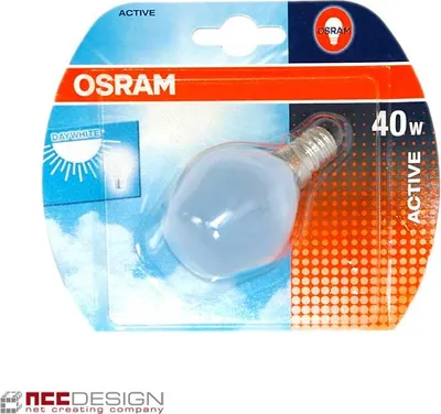 Produktbild von Osram Active PC 40 W E 14 BLI. Lustre 73402 GlÃ1/4hlampe, Tropfenform, Active / Relax, 520 lm, 40 Watt