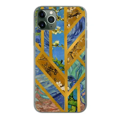 Produktbild von MuchoWow® Handyhülle Schutzhülle Hülle für iPhone 11 Pro Max Kunst - Vincent van Gogh - Alte Meister Silikon Softcase Handy Hülle - Schutz