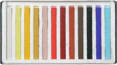 Produktbild von Cretacolor Hartpastell Portrait-Set - 12 Farben Pastellkreiden