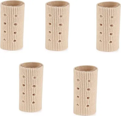 Produktbild von INF Atmungsaktive Nylon SEBS Hühneraugen Schutzhüllen 2x4,5cm 5er Set für Fußschutz model 2