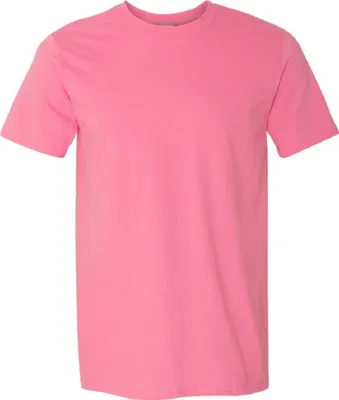 Produktbild von Gildan Soft-Style Herren T-Shirt, Kurzarm, Rundhalsausschnitt BC484 (L) (Azalee)