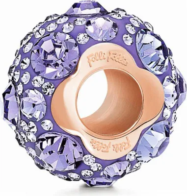 Image de Perles pour femmes Folli Follie 3P13T018RX Violet (1 cm)