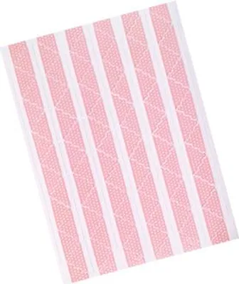 Produktbild von 24 Stück selbstklebende Fotoecken, Pastellrosa, 1,5 cm Seitenlänge, wiederablösbar