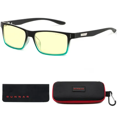 Produktbild von Gunnar Optiks Cruz, Uni, Rechteck, Klassisch, Grün, Nylon-Polymer, 21 g