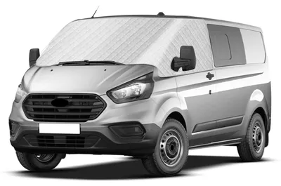 Immagine prodotto di Copertura per parabrezza per Ford Transit Custom dal 2012 al 2025, protezione solare, antigelo e antineve