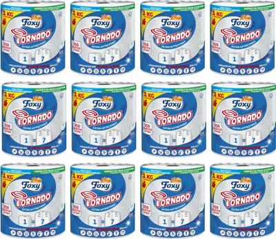 Zdjęcie produktu dla Ręcznik Papierowy FOXY TORNADO - 12 szt.