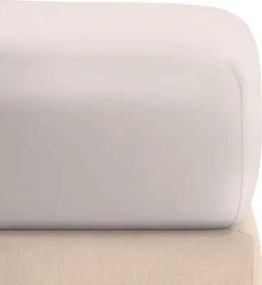 Produktbild von Jersey Bettwäsche Mit Gummibauch 100% Baumwolle 80X160 Hellgrau