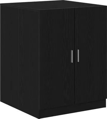Produktbild von Möbel Waschmaschinen-Schrank Schwarze Eiche 70,5x71,5x91,5 cm Holzwerkstoff - Badezimmerschränke 862667