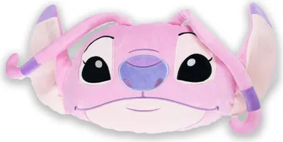 Image de Lilo & Stitch Coussin - Angel Pink Coussin décoratif en 3D pour canapé & lit