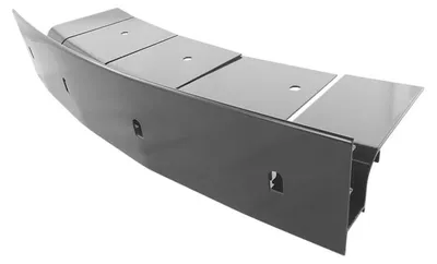 Produktbild von Renoplast, Aluminium Traufprofil W30, Belüfteter Bodenbelag, Wasser ablaufsysteme, Bogenprofil mit Einschnitt 200cm, Grau