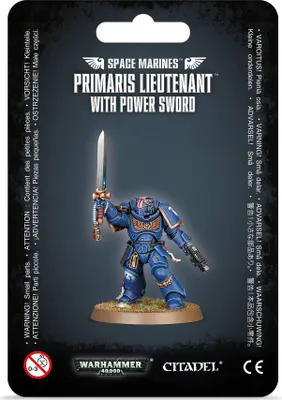 Produktbild von Warhammer 40.000 Space Marines Primaris Lieutenant with Power Sword