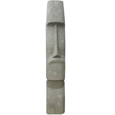 Zdjęcie produktu dla Figurka moai z kamienia naturalnego Hisar 100 x 25 x 25 cm