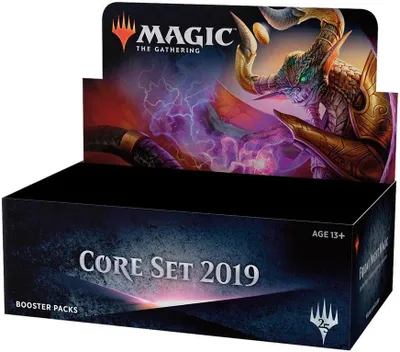 Produktbild von Magic The Gathering Hauptset 2019 Display mit 36 Boosterpacks