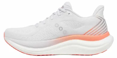 Produktbild von Saucony Triumph 23 Damen Laufschuhe Weiß/Wistful Größe 42.5