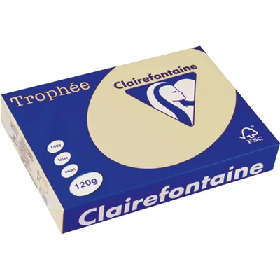 Image de Clairalfa 1203C Universal-Papier Trophée A4 120 g/qm chamois