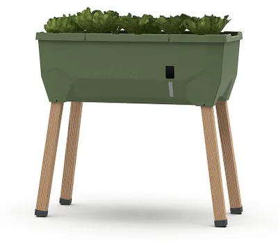 Produktbild von SAMMY SALAD Hochbeet dunkelgrün (ohne Haube) | Balkonhochbeete von Gusta Garden