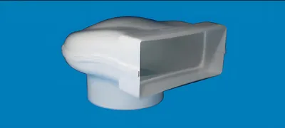 Produktbild von OptimAIRo Umlenkstück ProGuide 150er Flachkanal Lüftungsrohr Dunstabzug 50313